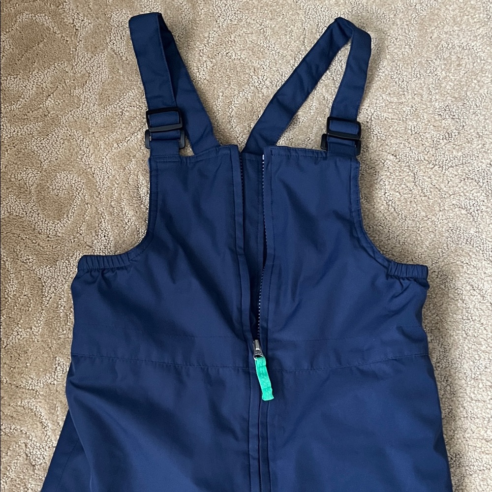 ❄️Lands’End Navy Blue Snow Bib❄️ - Picture 2 of 11